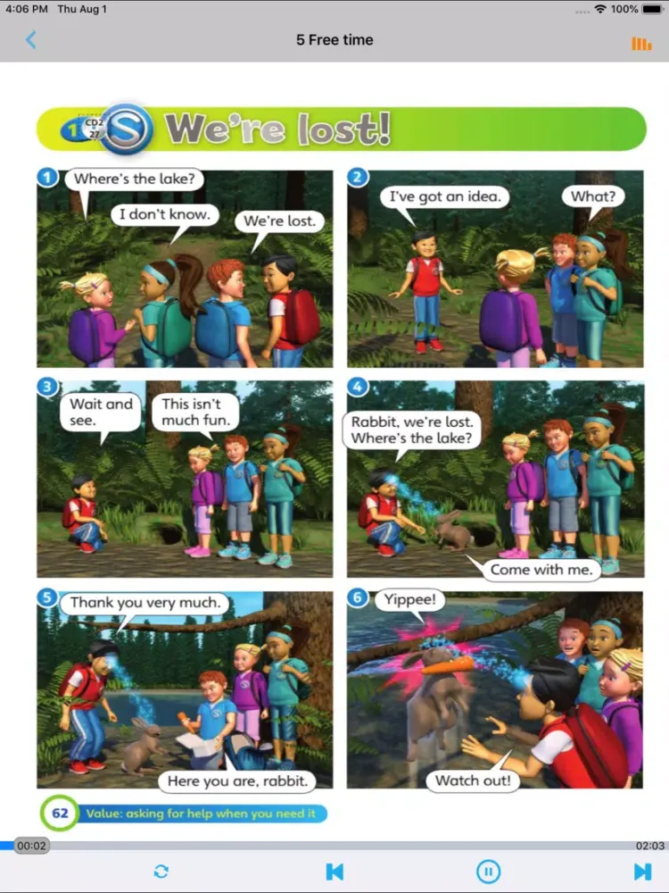 Скриншоты Super minds 1 -剑桥小学英语 iPad 