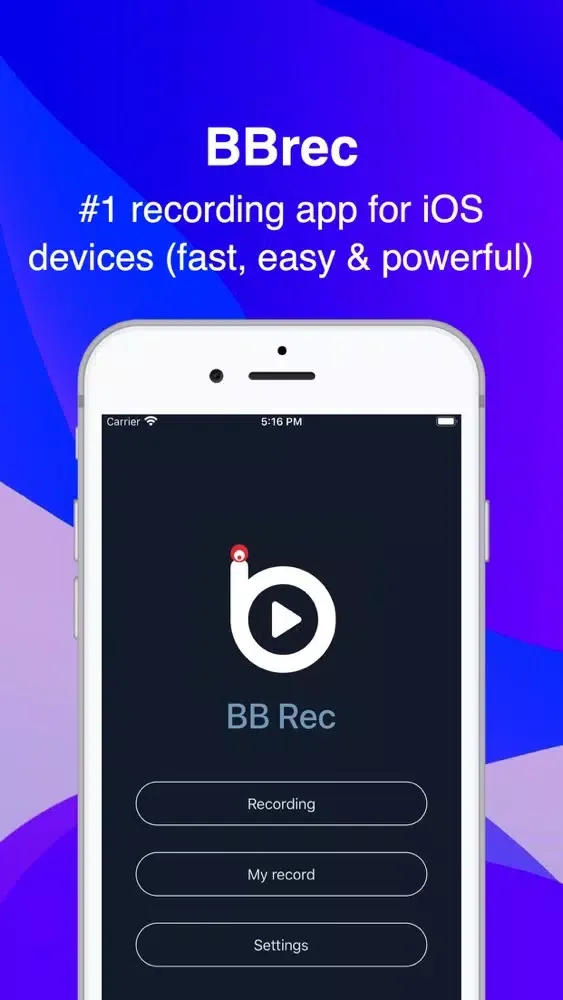 BBRec+ Screenshots