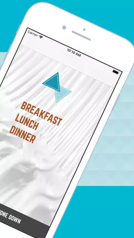 Capturas de tela do Fork Up. Phone Down.