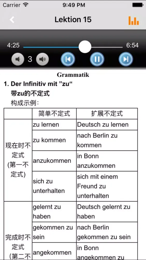 大学德语修订版第一册 -学德语考德福 Screenshots
