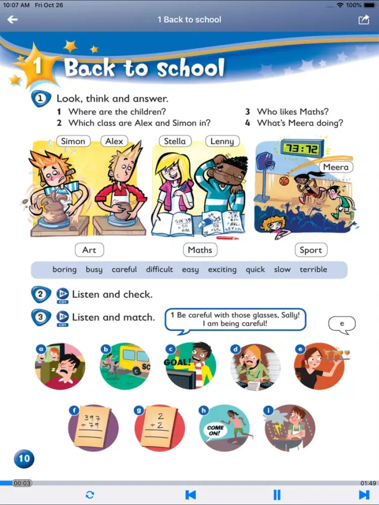 Kid's Box 剑桥少儿英语4 iPad  Screenshots