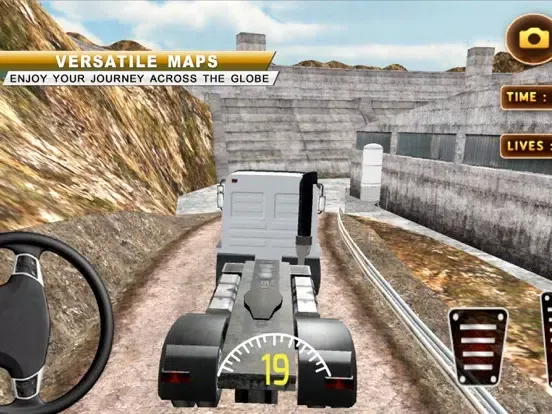 Extreme Offroad Truck Trial: Driving Simulator 3D iPad 应用截图