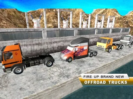 Extreme Offroad Truck Trial: Driving Simulator 3D iPad 应用截图