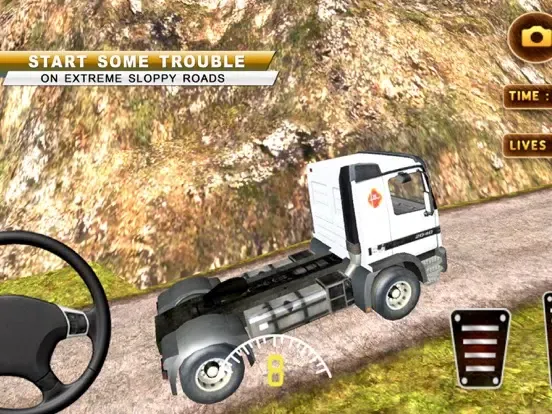 Extreme Offroad Truck Trial: Driving Simulator 3D iPad 应用截图