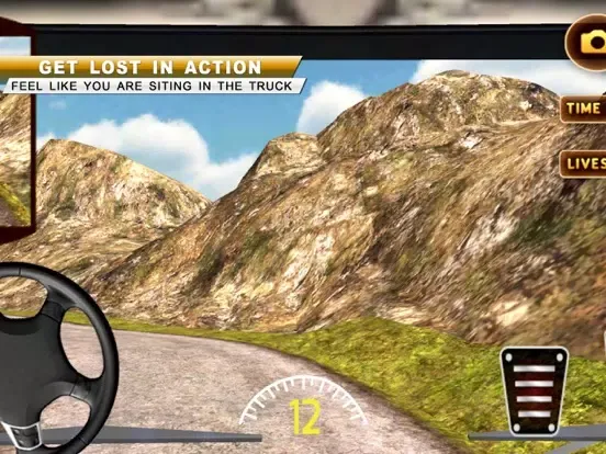 Extreme Offroad Truck Trial: Driving Simulator 3D iPad 应用截图