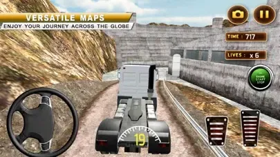 Extreme Offroad Truck Trial: Driving Simulator 3D应用截图