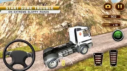 Extreme Offroad Truck Trial: Driving Simulator 3D应用截图