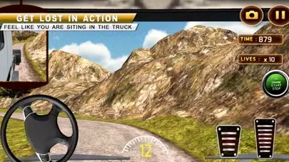 Extreme Offroad Truck Trial: Driving Simulator 3D应用截图