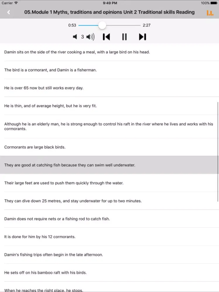 牛津上海版初中英语九年级上下册 -同步课本学习机 iPad 應用截圖