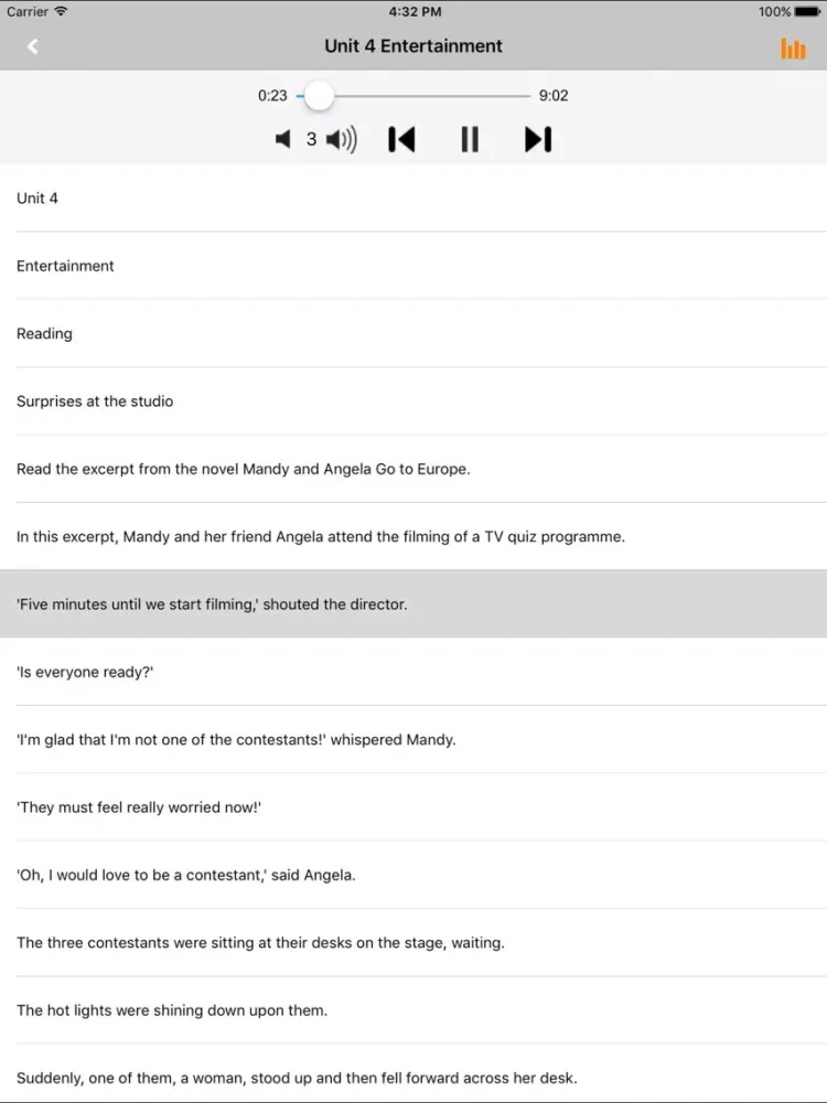 高中英语高一年级上下册牛津上海版 -课本同步助手 iPad 应用截图