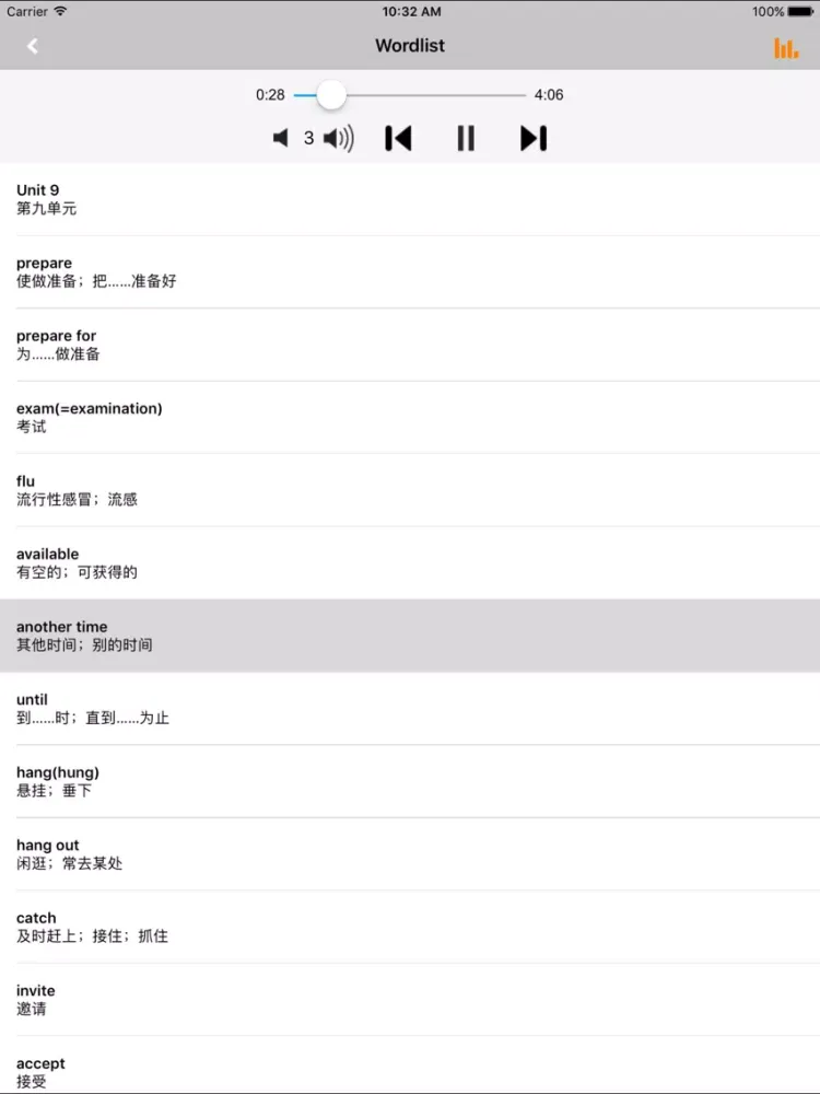 初中英语八年级上册人教版 iPad 應用截圖
