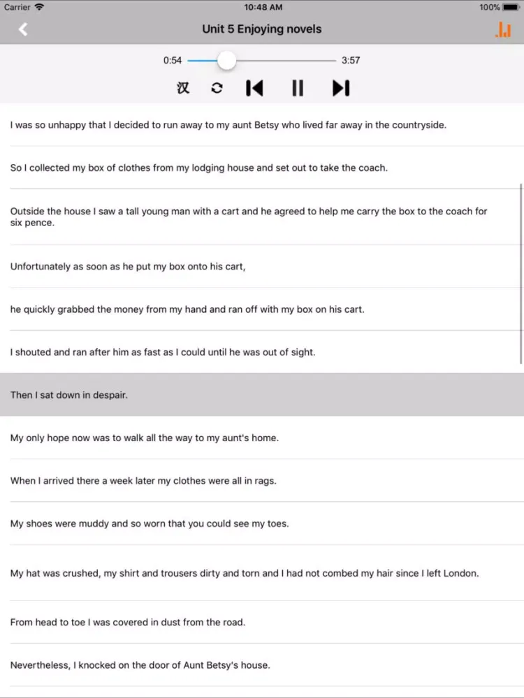 人教版新课标高中英语选修10 iPad 应用截图