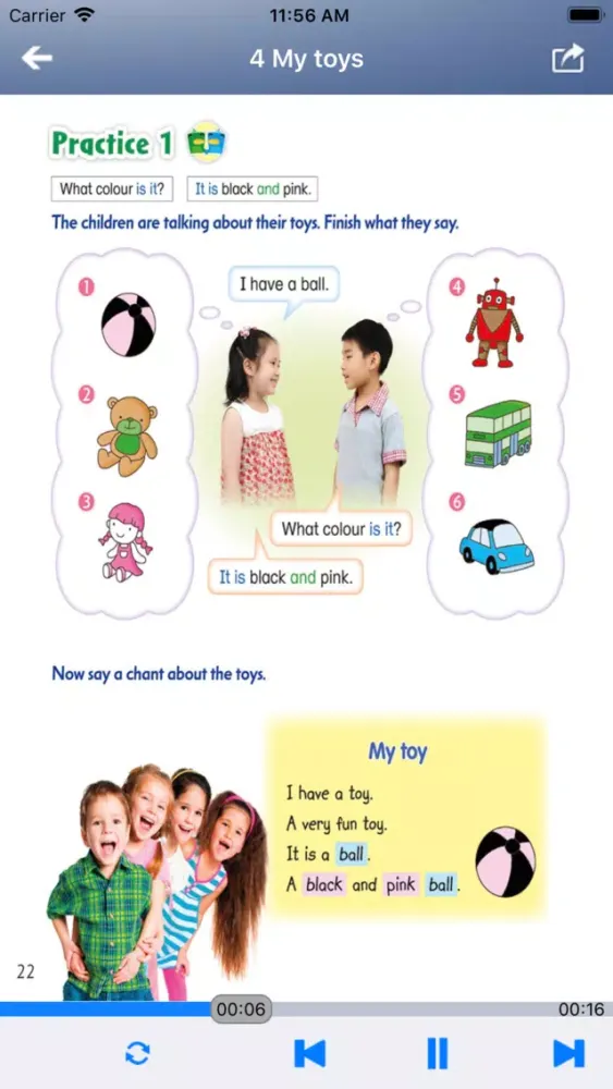 Capturas de tela do 新起点小学英语必修1