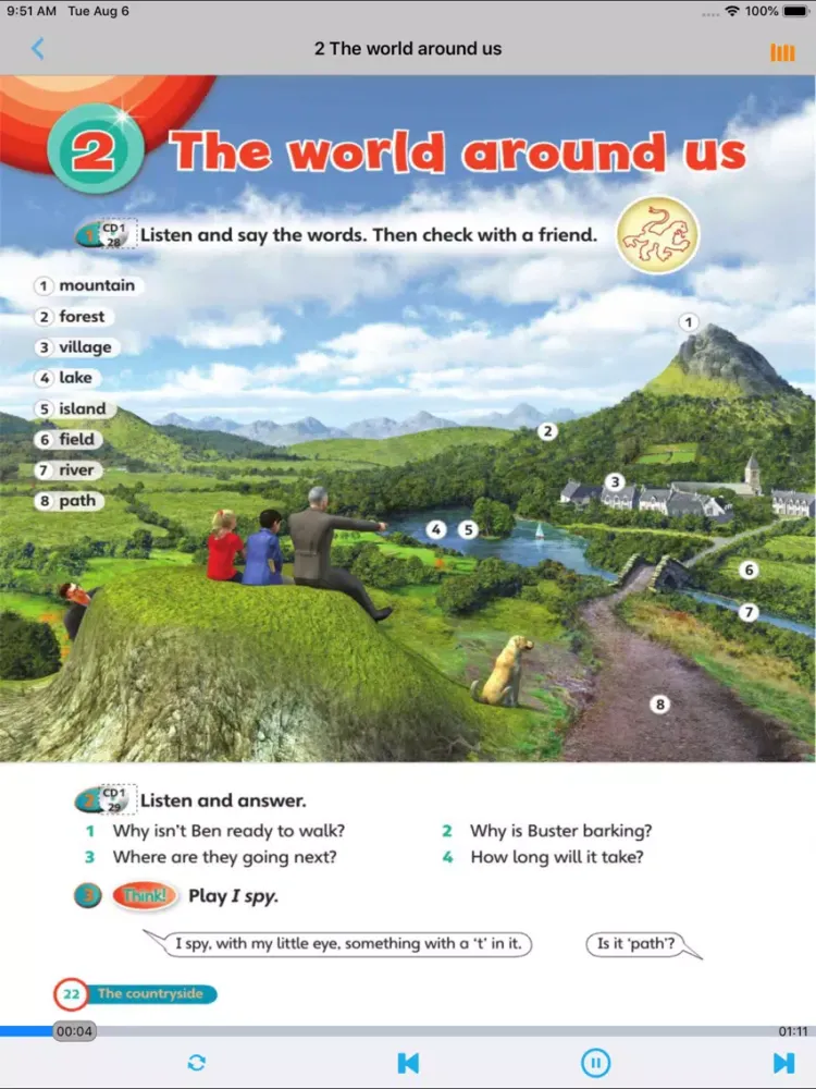 Super minds 4 -剑桥小学英语 iPad  スクリーンショット
