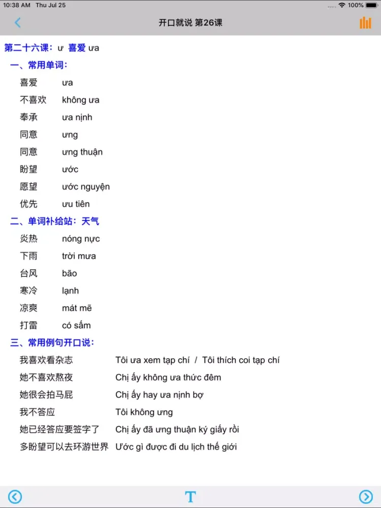 تصاویر 越南语新手一学就会 iPad 