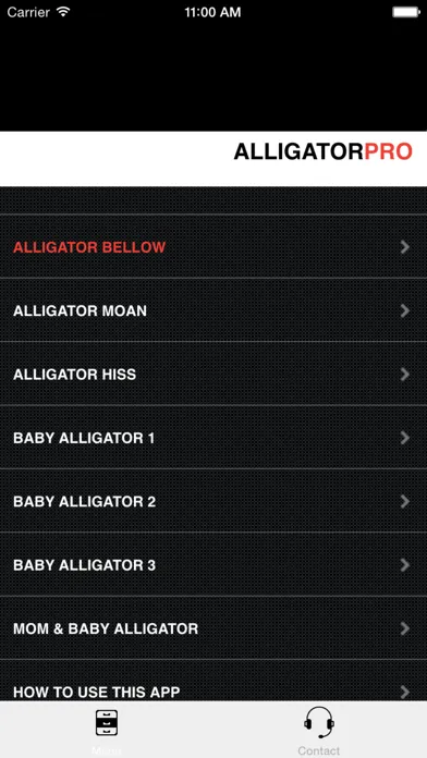 Tangkapan layar REAL Alligator Calls -Alligator Sounds for Hunting
