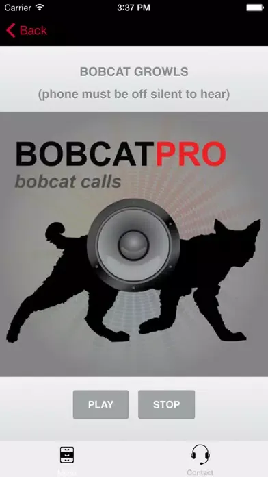 ภาพหน้าจอของ Bobcat Hunting Calls - With Bluetooth - Ad Free