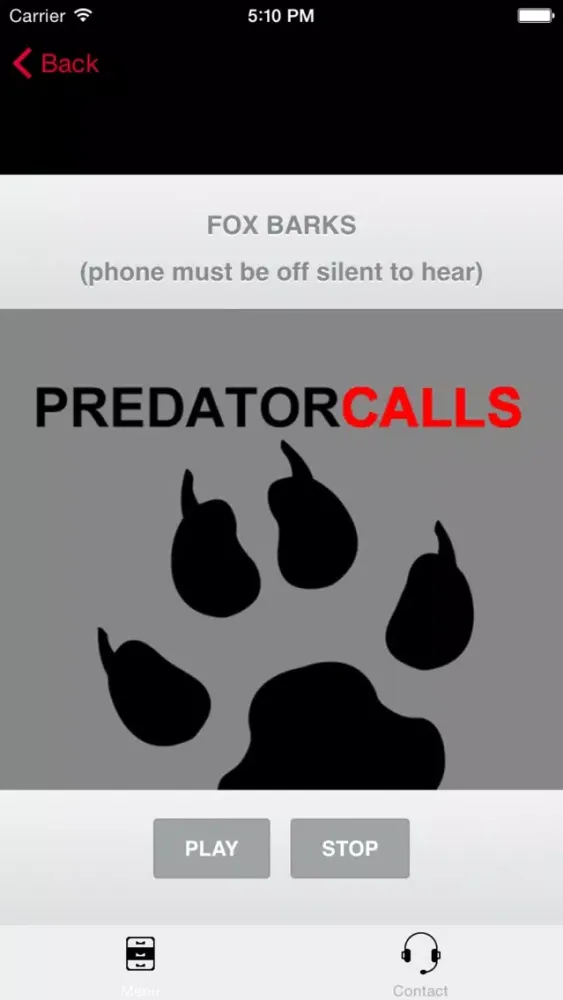Tangkapan layar REAL Predator Hunting Calls - 40+ HUNTING CALLS!