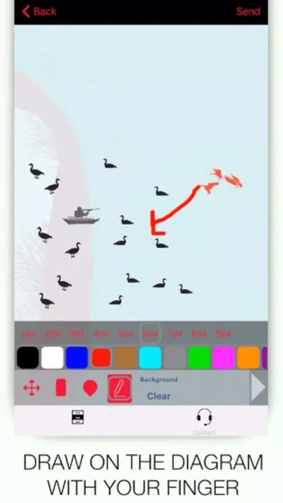 Specklebelly Goose Hunting Diagram Builder for Waterfowl Hunting স্ক্রিনশট