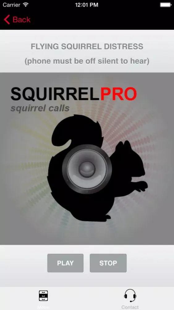 REAL Squirrel Calls and Squirrel Sounds for Squirrel Hunting! - (ad free) BLUETOOTH COMPATIBLE應用截圖