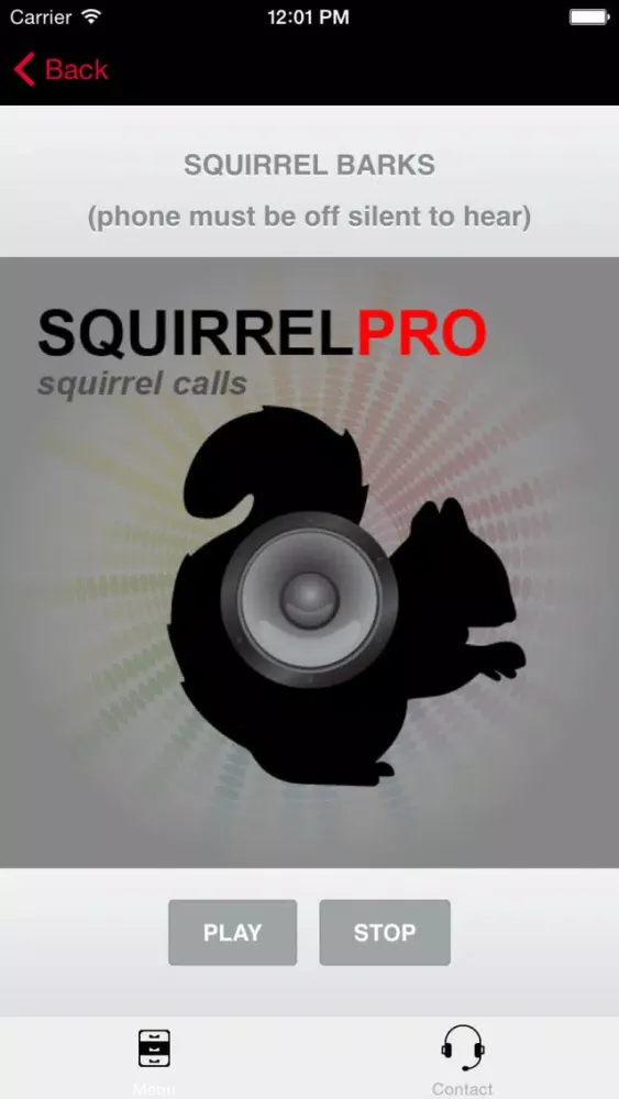 REAL Squirrel Calls and Squirrel Sounds for Squirrel Hunting! - (ad free) BLUETOOTH COMPATIBLE應用截圖