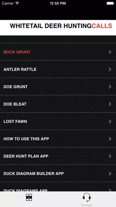 Capturas de pantalla de Whitetail Hunting Calls-Deer Buck Grunt -Buck Call - AD FREE - BLUETOOTH COMPATIBLE