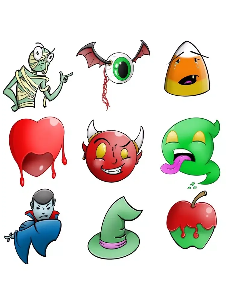 Silly Spook'Ems by S Coffin iPad  سکرین شاٹس