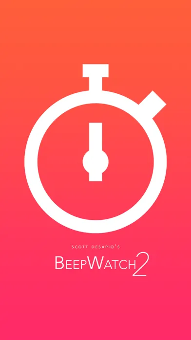 ภาพหน้าจอของ BeepWatch 2 Beeping Stopwatch