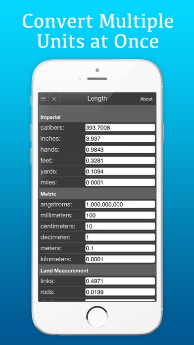 Mila's Length Converter Calculator应用截图