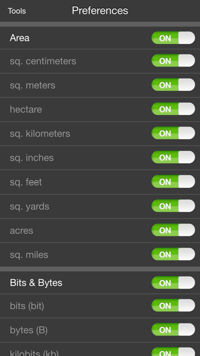 Mila's Tools Unit Converter Screenshots