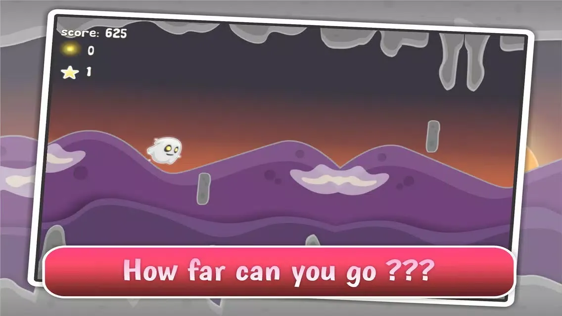 Runaway Ghost - Crazy Bouncing Adventure Game Screenshots