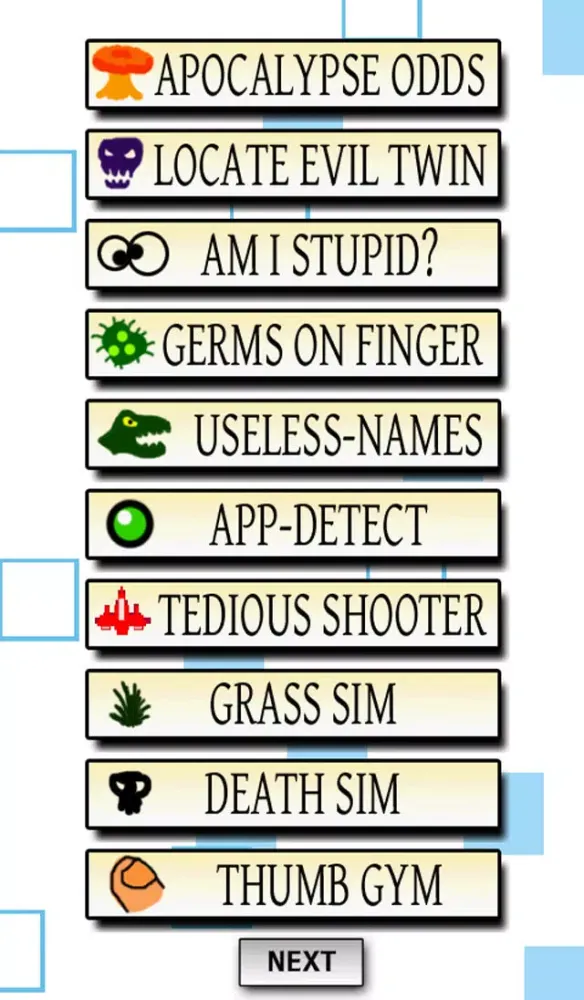Capturas de tela do 20 Useless Apps