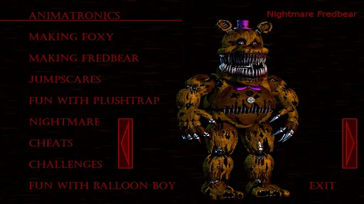 Ảnh chụp màn hình của Five Nights at Freddy's 4