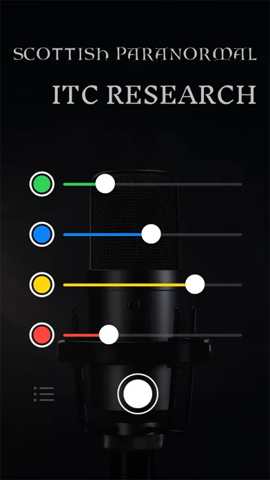 Zrzuty ekranu SP7 Spirit Box App