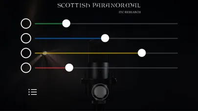 Zrzuty ekranu SP7 Spirit Box App