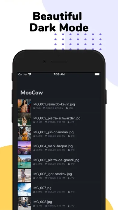Tangkapan layar MooCow: Hide Photos & Videos