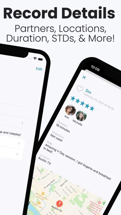 Sex Tracker by Nice स्क्रीनशॉट