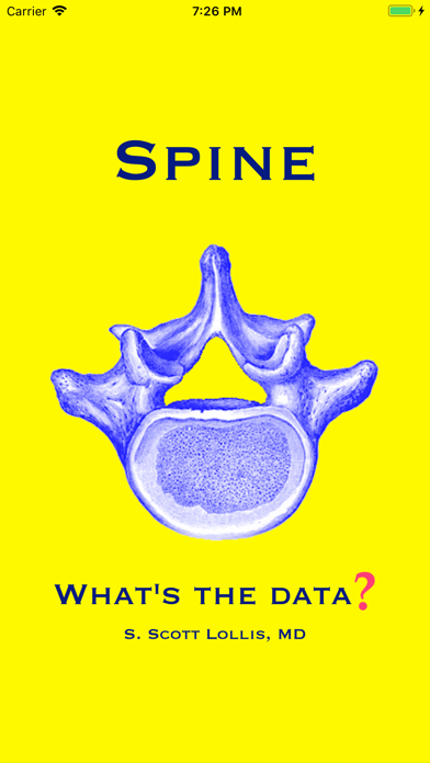 Screenshot di Spine: What's the data?