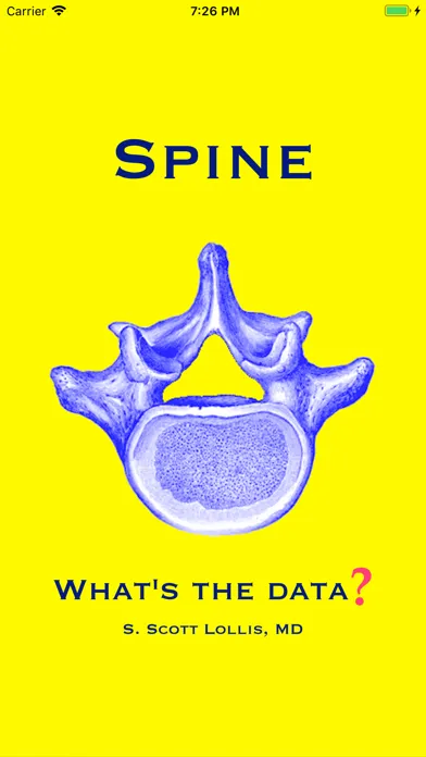 Screenshot di Spine: What's the data?