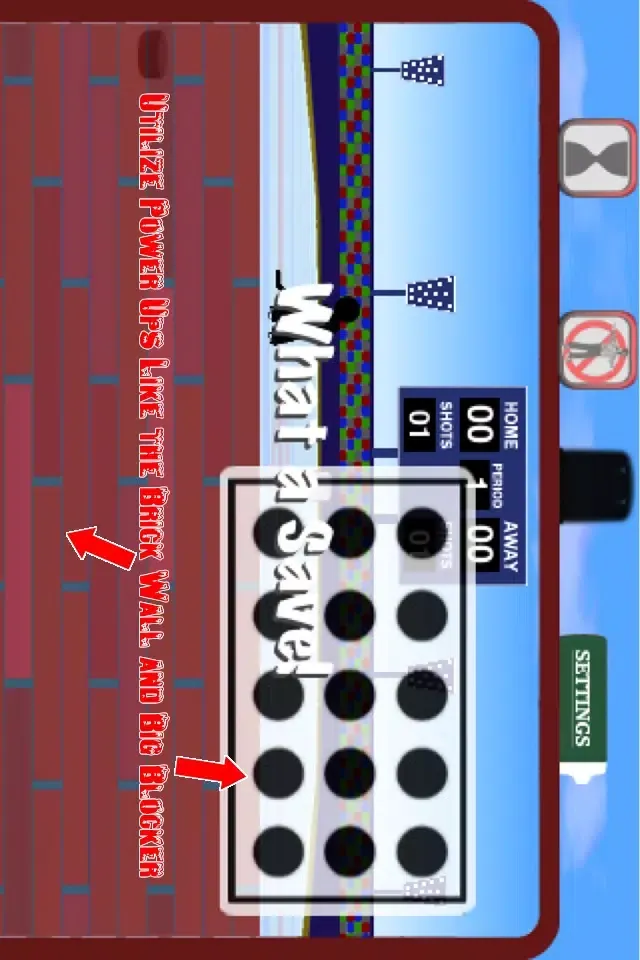 Capturas de tela do The Goalie