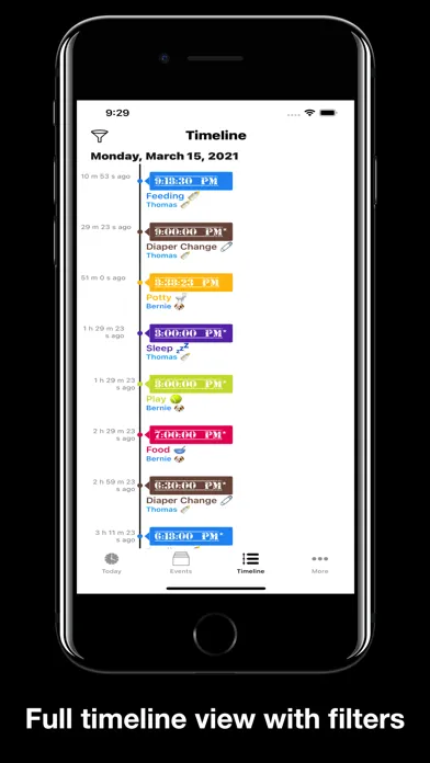 Event Timestamper Ekran Görüntüleri