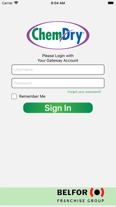 Chem-Dry Technician App स्क्रीनशॉट