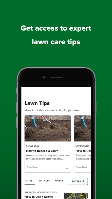 Ảnh chụp màn hình của My Lawn: A Guide to Lawn Care