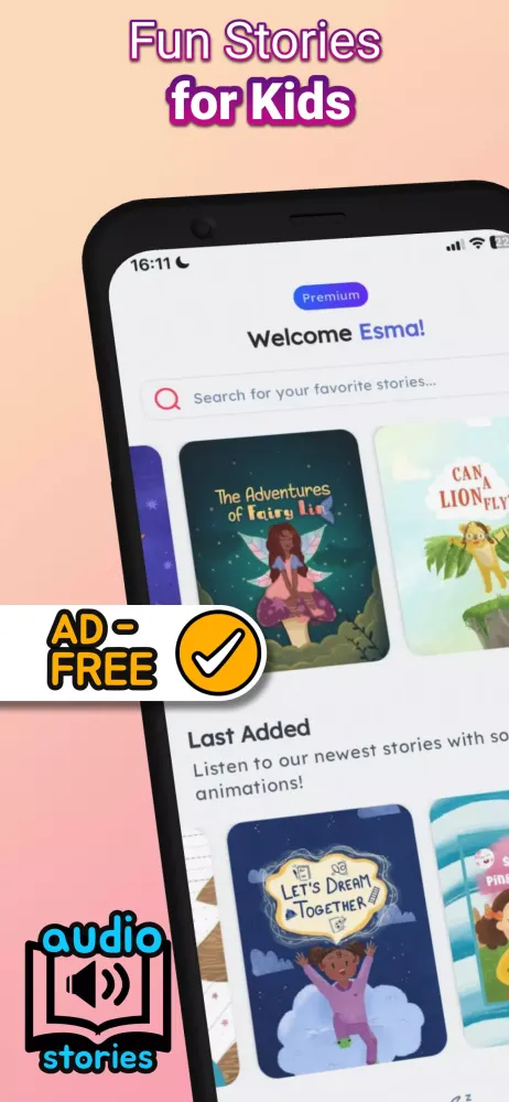 Скриншоты Bedtime audio stories for kids