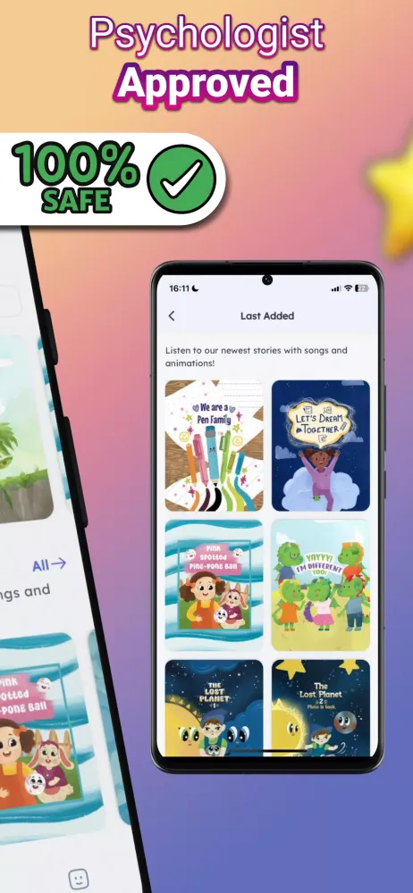 Скриншоты Bedtime audio stories for kids