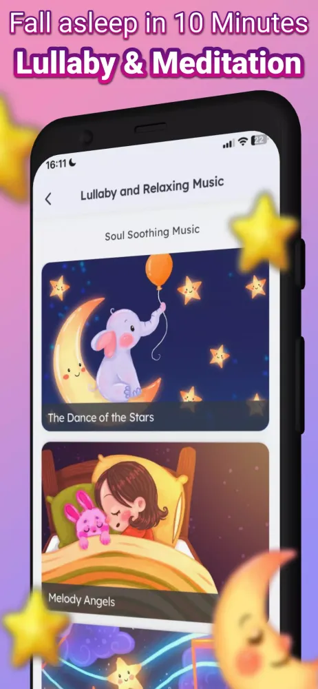 Скриншоты Bedtime audio stories for kids