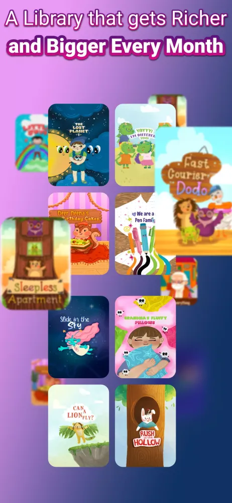 Скриншоты Bedtime audio stories for kids