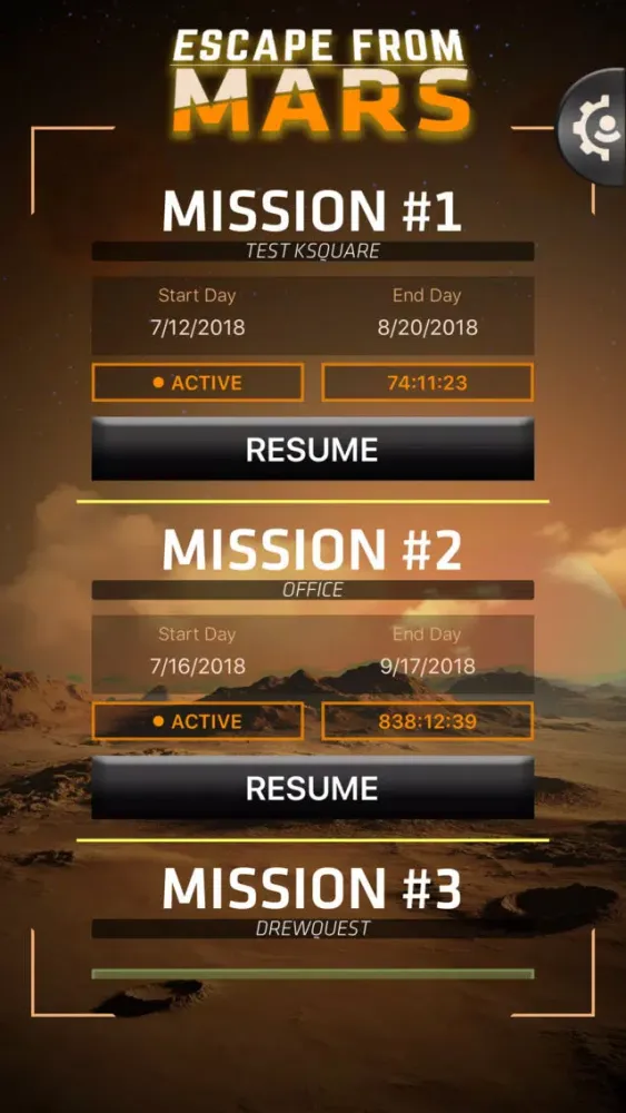 Capturas de pantalla de MISSION:MARS