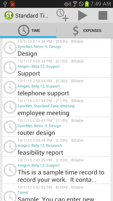 Standard Time应用截图