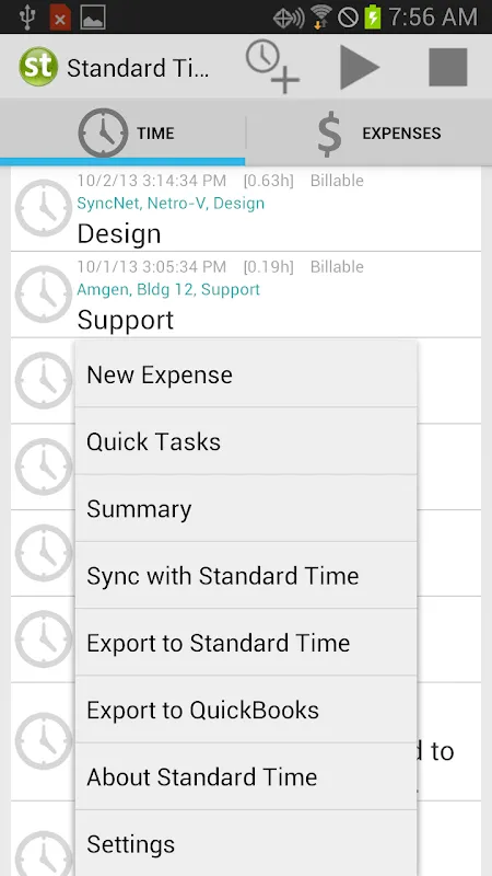 Standard Time应用截图